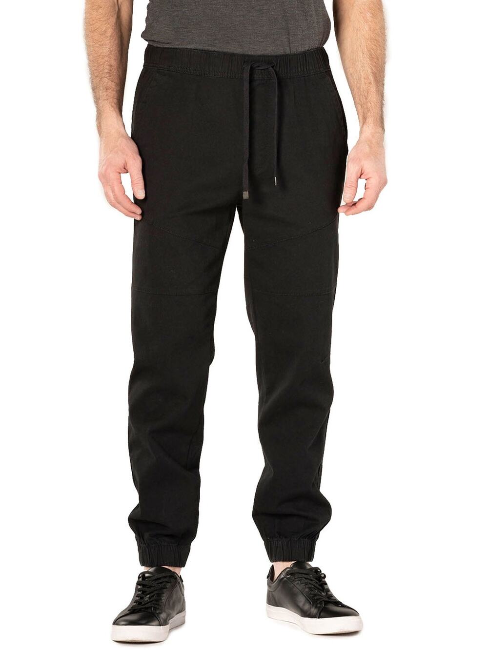 NWT PLUGG Co Black Streth Twill Slim Fit Jogger Pants Men's Size Medium